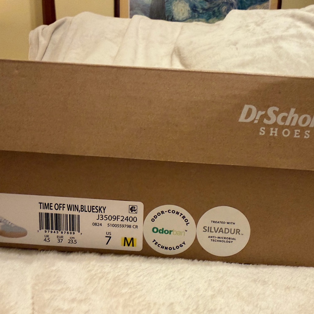 Dr. Scholl’s “Time Off Win” Sneakers – Blue Sky – Women’s Size 7 - Picture 8 of 8